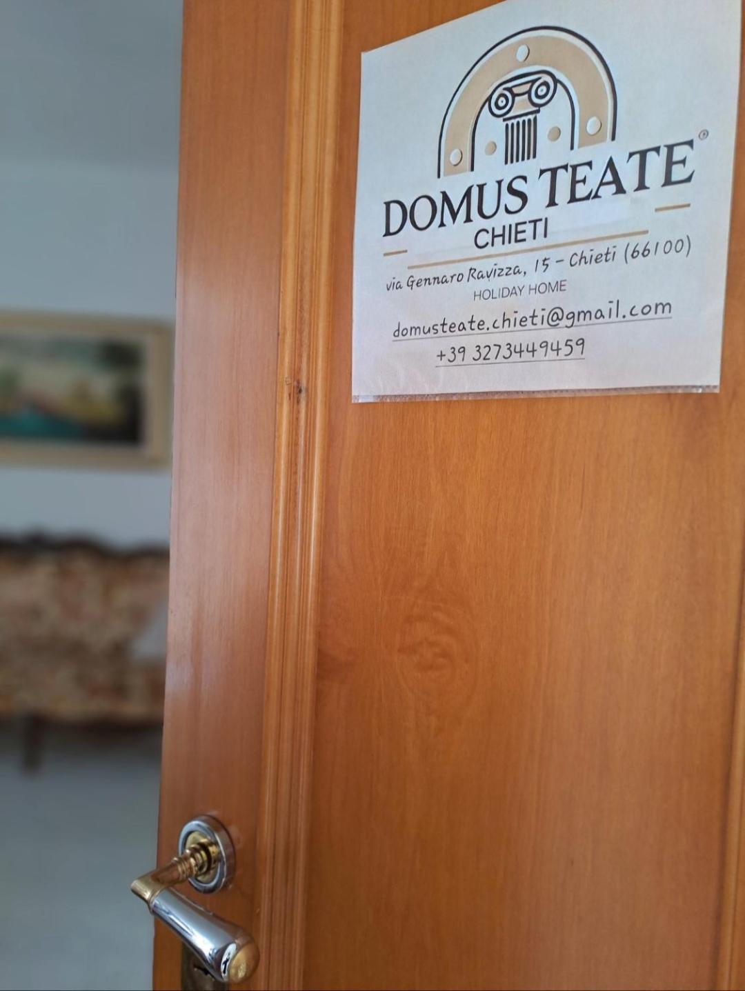 Domus Teate - Chieti Leilighet Eksteriør bilde